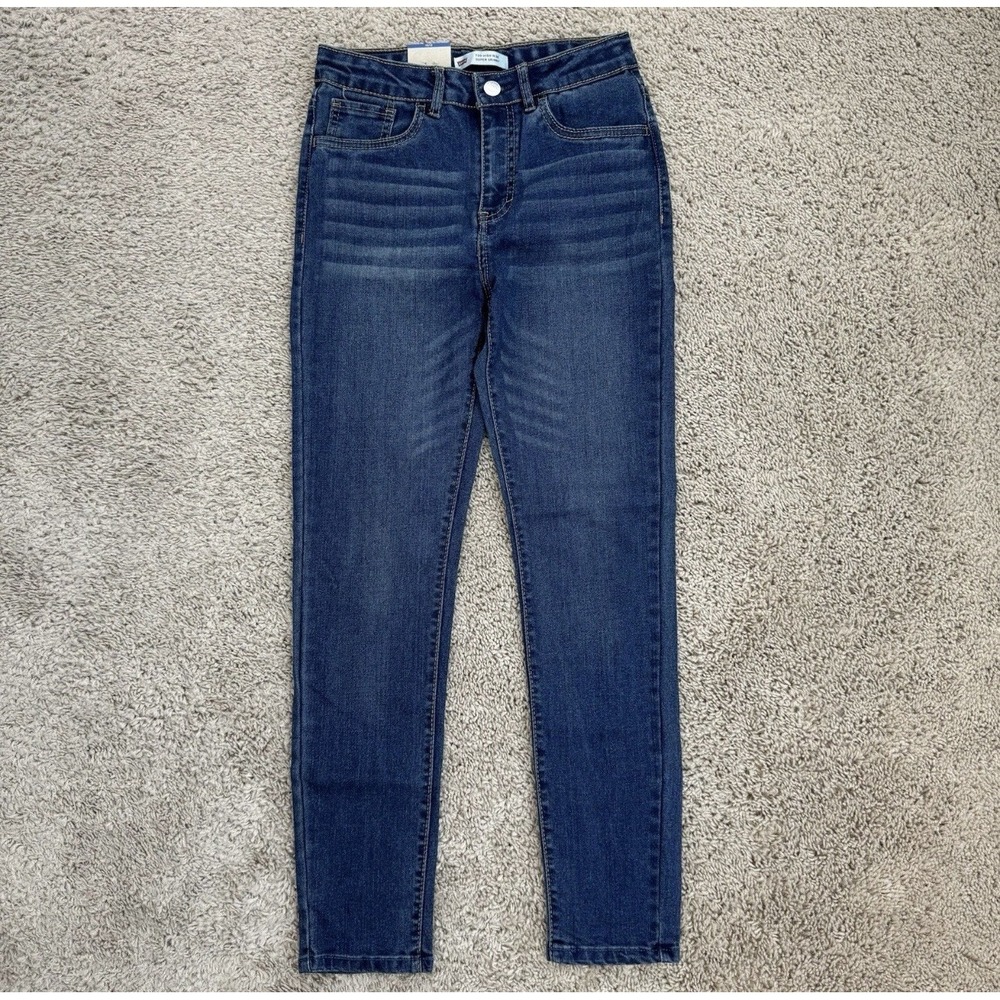 Levi's Jeans Youth 10/12 720 High Rise Super Skinny Med Wash Stretch Denim NWT